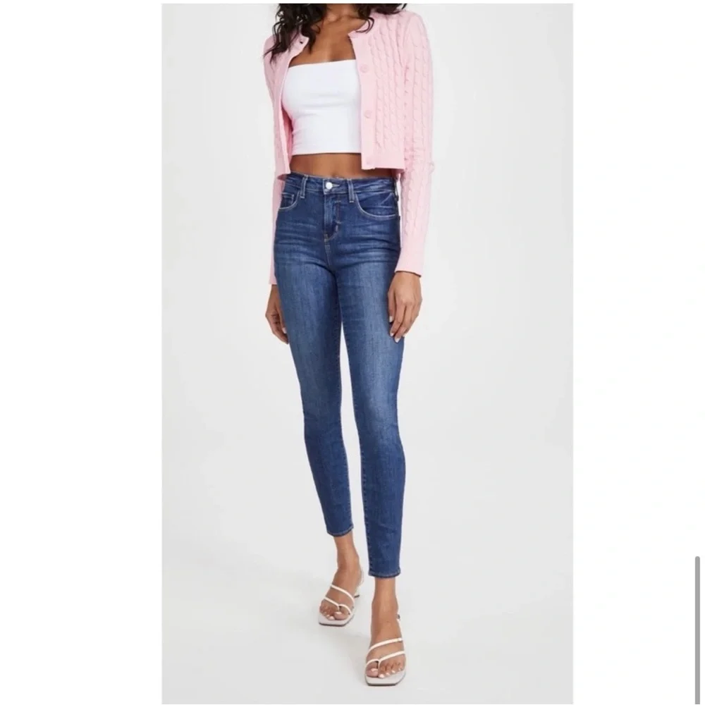 L'AGENCE Marguerite High Rise Skinny Jeans in Laredo size 28 - Picture 9 of 15